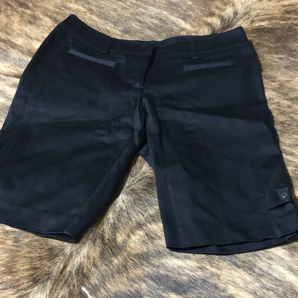 Cache black dress shorts in size 2